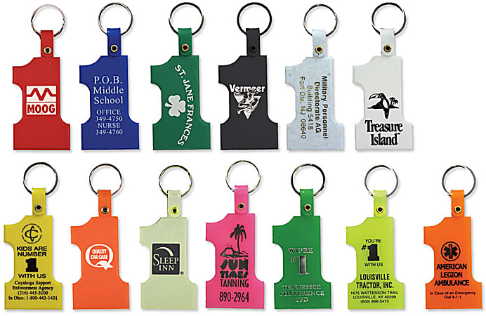 1 Key Tag One Sided Printing - Office Depot