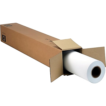 HP Coated Paper, 60" x 225', 130 g/m², White