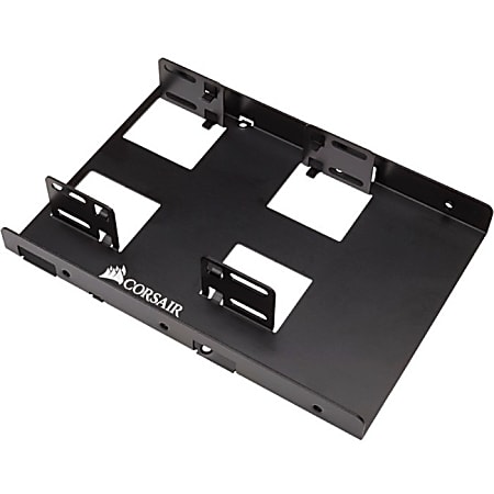 Corsair Mounting Bracket for Hard Disk Drive - Black - Anodized Aluminum