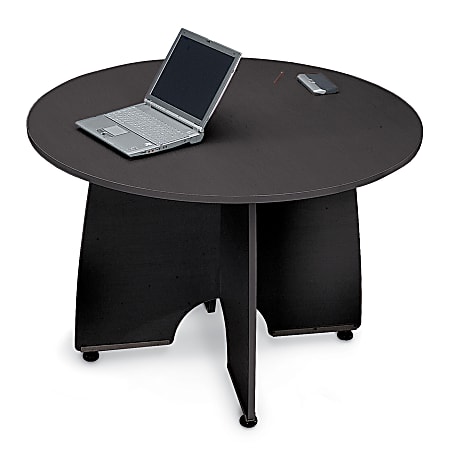 OFM 43" Round Conference Table, Graphite