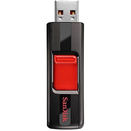 SanDisk 64GB Cruzer USB 2.0 Flash Drive - 64 GB - USB 2.0 - 5 Year Warranty