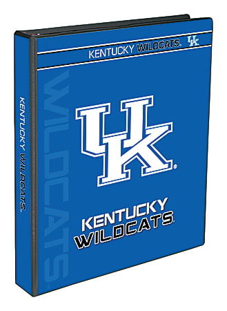 Markings by C.R. Gibson® Round-Ring Binder, 1" Rings, Kentucky Wildcats