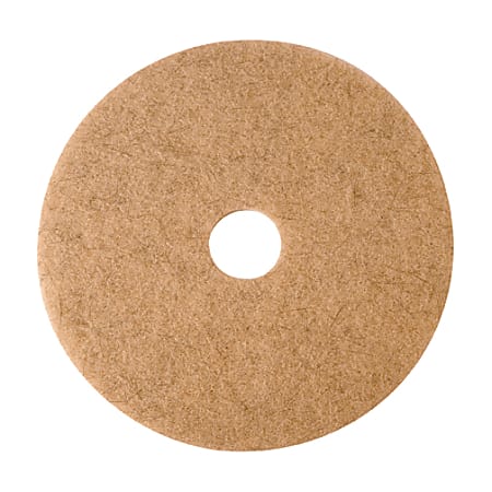 Niagara™ 3500N Natural Hog's Hair Floor Pads, 24", Tan, Pack Of 5 Pads