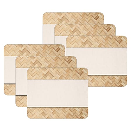 Carson Dellosa Education Name Tags, 3" x 2-1/2", True To You, 40 Tags Per Pack, Bundle Of 6 Packs