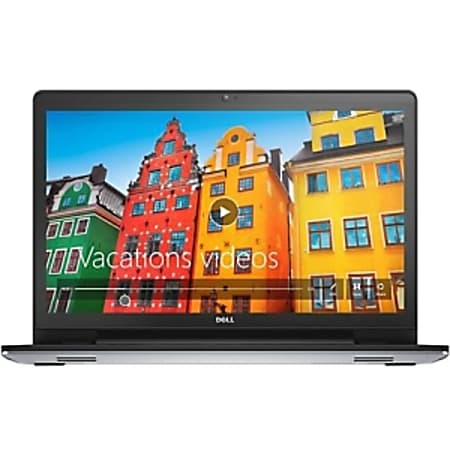 Dell Inspiron 17 5000 17-5749 17.3" LCD Notebook - Intel Core i5 i5-5200U Dual-core (2 Core) 2.20 GHz - 8 GB DDR3 SDRAM - 1 TB HDD - Windows 7 Professional 64-bit - 1600 x 900 - TrueLife - Silver