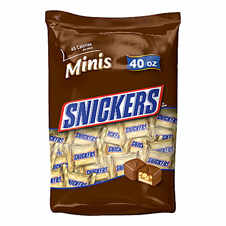 Snickers® Miniatures Stand-Up Bag, 40 Oz