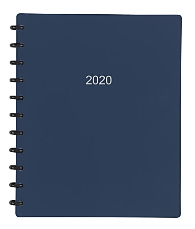 TUL® Discbound Monthly Planner, Letter Size, Navy, January to December 2020