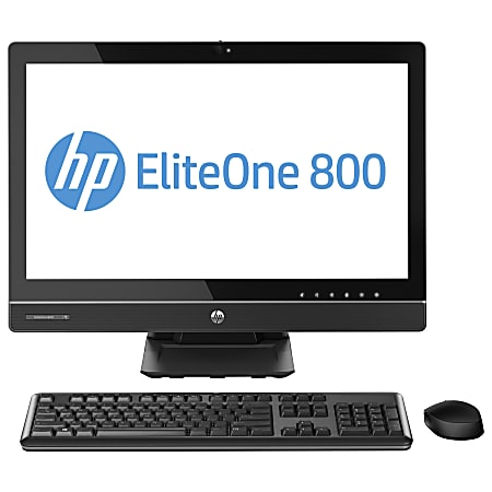 HP EliteOne 800 G1 All-In-One PC, 23" Touchscreen, Intel® Core™ i5, 4GB Memory, 500GB Hard Drive, Windows® 8