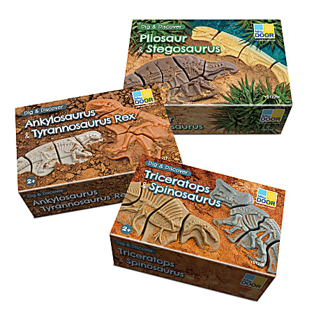 Yellow Door Dig and Discover, Dinosaur Pack