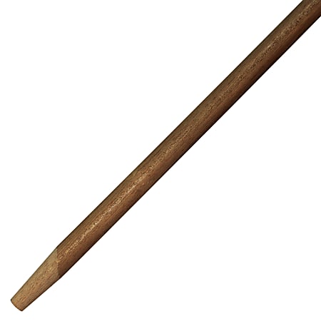 Genuine Joe Squeegee Handle - 60" Length - 1" Diameter - Natural - Wood - 1 Each