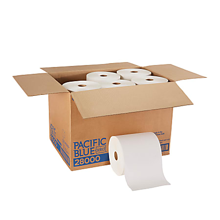 Pacific Blue™ by GP PRO Select Premium Paper Towels, 2-Ply, 350' Per Roll, Pack Of 12 Rolls