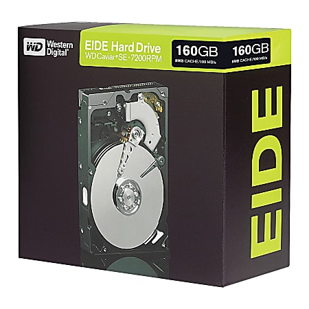 Western Digital® Caviar® SE 3.5" 160GB EIDE Internal Hard Drive, 7200 RPM