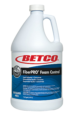 Betco® FiberPRO® Foam Control, 128 Oz Bottle, Case Of 4