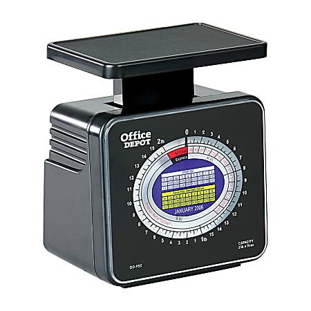 Office Depot® Brand 2-Lb. Mechancial Scale, Black