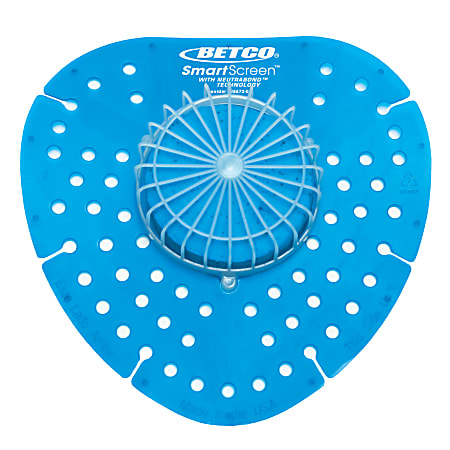 Betco SmartSCREEN® Urinal Screen, Ocean Breeze, Case of 6