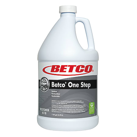 Betco® One Step Restorer, Citrus Scent, 128 Oz Bottle, Case Of 4 Restorers