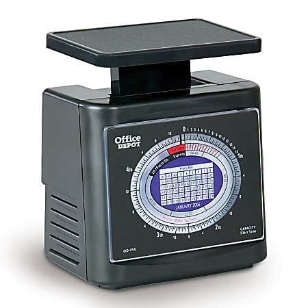 Office Depot® Brand 5-Lb. Mechanical Scale, Black