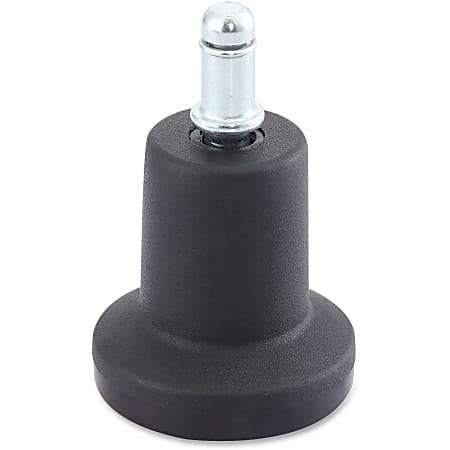 Lorell Bell Glides - Black - Metal, Nylon - 1 Set