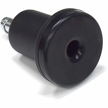 Lorell Bell Glides - Black - Metal, Nylon - 1 / Set
