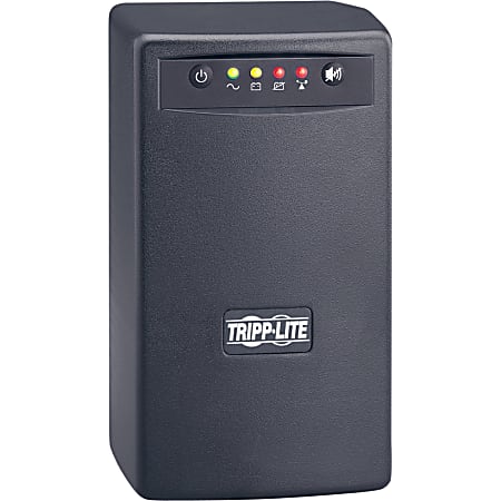Tripp Lite UPS 500VA 300W Battery Back Up Tower AVR 120V USB RJ11 RJ45