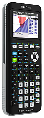 Texas Instruments TI 84 Plus CE Graphing Calculator - Office Depot