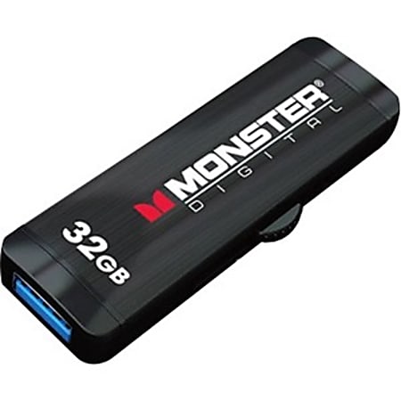 Monster Digital 32GB Advanced USB 3.0 On The Go Flash Drive - 32 GB - USB 3.0, Micro USB - Lifetime Warranty