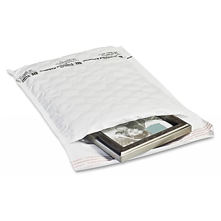 Sealed Air Jiffy&reg; TuffGard&reg; Extreme Bubble Cushioned Mailers, #5, 10 1/2" x 16", White, Box Of 50