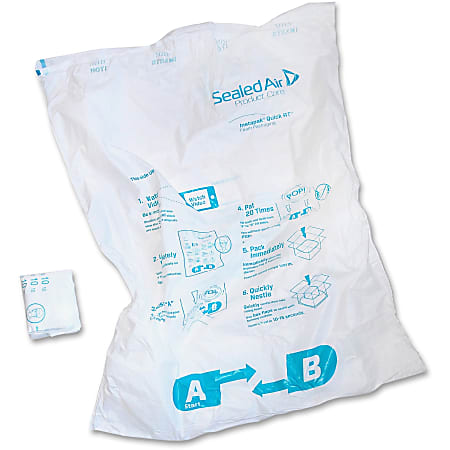 Sealed Air Instapak Quick RT Foam Packaging - 15" Width x 18" Length - 36 Wrap(s) - Light Blue