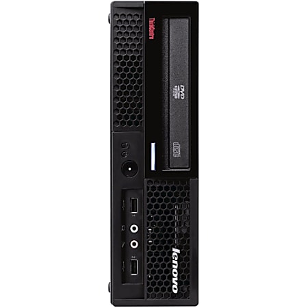 Lenovo ThinkCentre M58p 7479AA5 Desktop Computer - Intel Core 2 Duo E8400 3 GHz - 2 GB DDR3 SDRAM - 160 GB HDD - Windows 7 Professional 32-bit - Ultra Small - Business Black