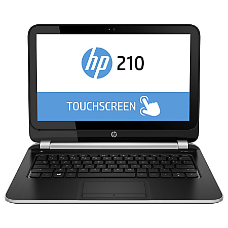 HP 210 G1 11.6" Touchscreen LCD Notebook - Intel Core i3 (4th Gen) i3-4010U Dual-core (2 Core) 1.70 GHz - 4 GB DDR3 SDRAM - 500 GB HDD - Windows 8.1 Pro 64-bit - 1366 x 768