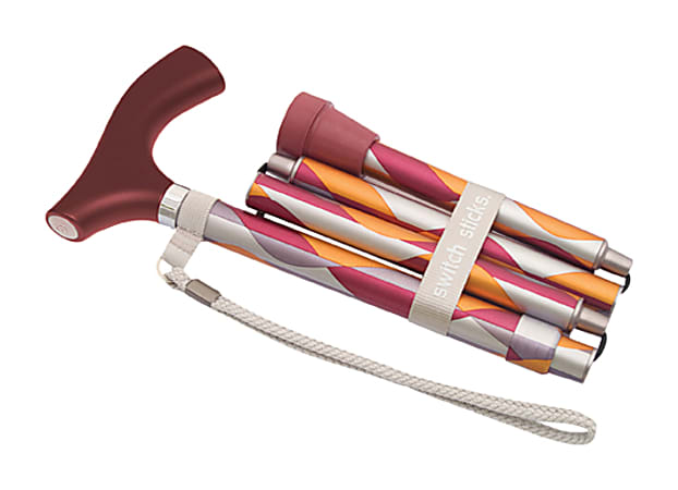 Switch Sticks Folding Walking Stick, Waves