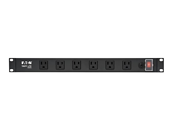 Tripp Lite 1U Rack-Mount Power Strip with 12 Right-Angle Outlets