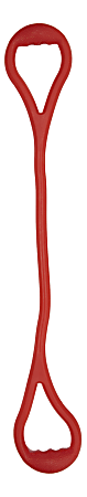 Mind Reader Y Shape Chest Expander Resistance Band, 1"H x 24-1/4"W x 4"D, Red