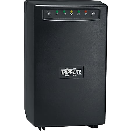 Tripp Lite UPS Smart 1500VA 980W Tower AVR 120V XL USB DB9 for Servers - 1500VA/980W - 7 Minute Full Load - 6 x NEMA 5-15R