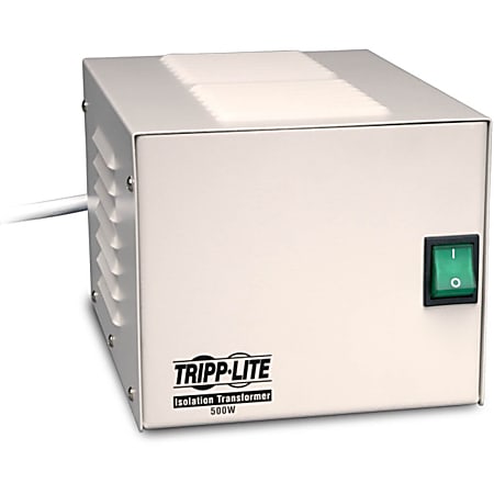 Eaton Tripp Lite Series 500W Isolation Transformer Hospital Medical with Surge 120V 4 Outlet HG TAA GSA - IS500HG