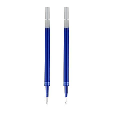 Pack of 12 Medium Point Uni-Ball Signo 207 Gel Pen Refills 0.7mm Blue Ink