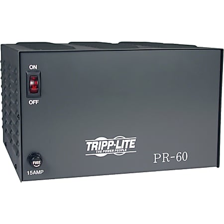 Tripp Lite DC Power Supply 60A 120VAC to 13.8VDC AC to DC Conversion TAA GSA - 300W