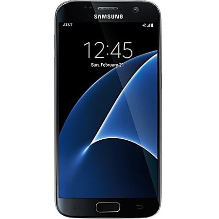 Samsung Galaxy S7 SM-G930U Smartphone - 32 GB Built-in Memory - Wireless LAN - 4G - Bar - Onyx Black - SIM-free - 1 SIM Card Supported