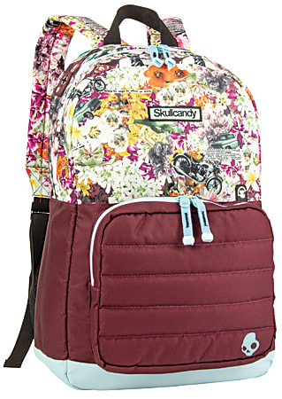 Skullcandy Backpack Crusher Floral Office Depot