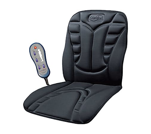 Comfort Products 6 Motor Massage Seat Cushion with Heat - Office Depot