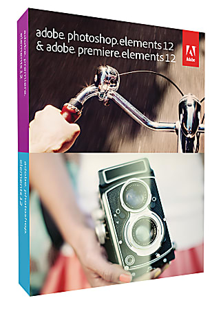 Adobe Photoshop Elements 12 & Adobe Premiere Elements 12 Bundle