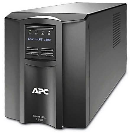 APC Smart-UPS SMT1500I 1500 VA Tower UPS - International Version - Tower - 3 Hour Recharge - 7 Minute Stan - SMT1500I