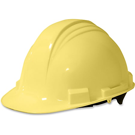 NORTH Peak A59 HDPE Shell Adjustable Hard Hat, Yellow