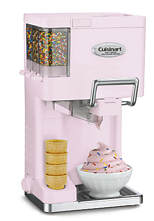 Cuisinart ice cream maker pink online