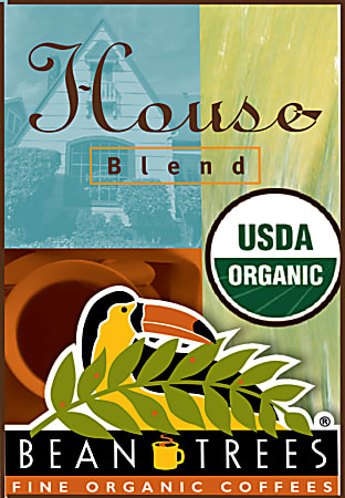 Beantrees Organic Ground Coffee, Light Roast, BioGems Blends®, 12 Oz Per Bag