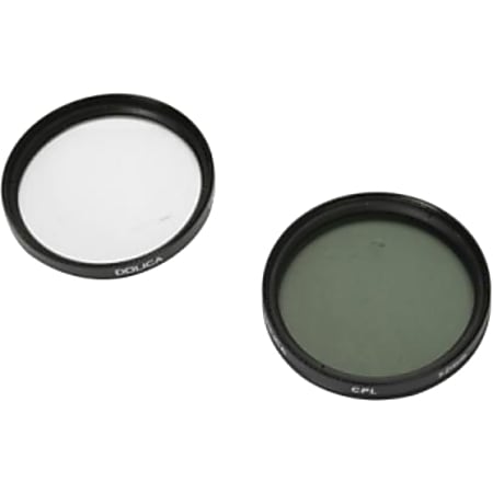 Dolica CF-K58 58mm UV and CPL Filter Kit