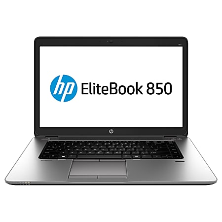 HP EliteBook 850 G1 Laptop Computer With 15.6" Screen & Intel® Core™ i7 Processor, J2L67UT