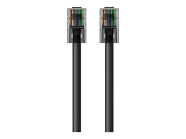 Belkin High Performance - Patch cable - RJ-45 (M) to RJ-45 (M) - 5 ft - UTP - CAT 6 - molded - black