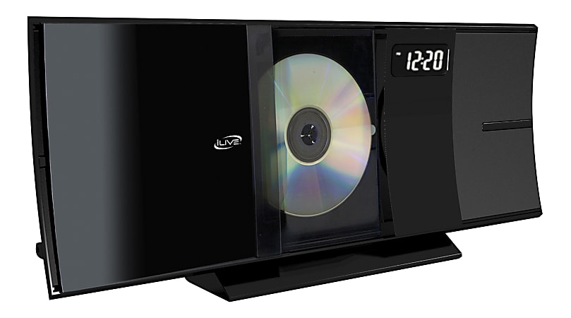 iLive IHB603B Micro Hi Fi Bluetooth CD Stereo System With FM Radio