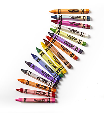 Crayola Beginnings Crayons, Triangular, Washable, 24m+